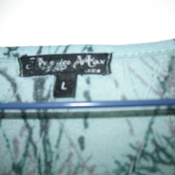 Turquoise Print Summer Tunic - Picture 6 of 7